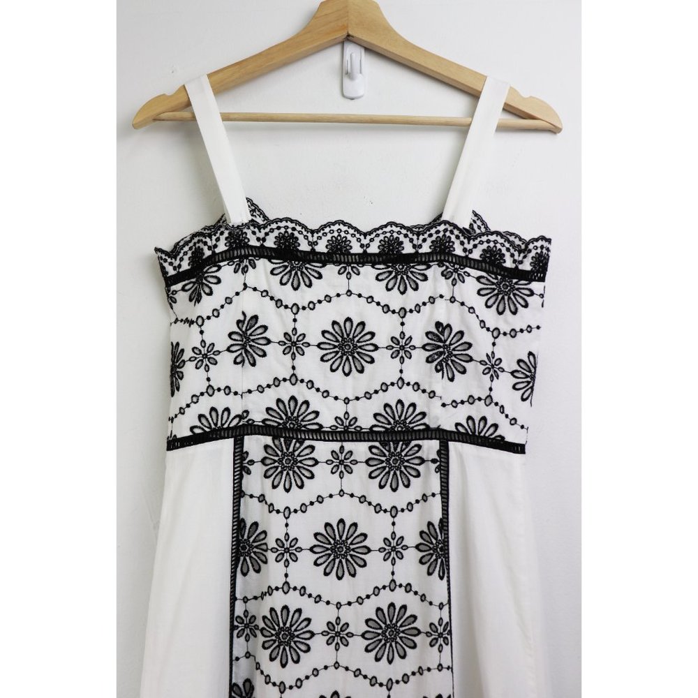 NWT Veronica Beard Sasha Embroidered Midi Dress 2 - Picture 8 of 9